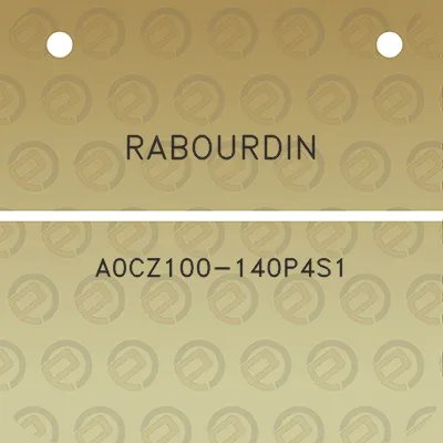 rabourdin-a0cz100-140p4s1