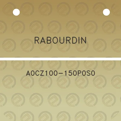 rabourdin-a0cz100-150p0s0