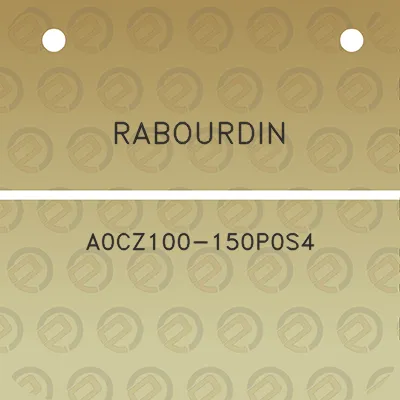 rabourdin-a0cz100-150p0s4