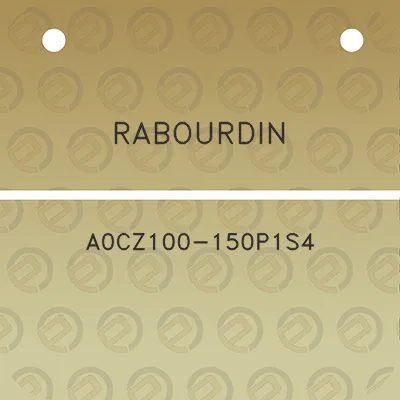 rabourdin-a0cz100-150p1s4