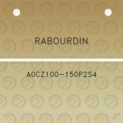 rabourdin-a0cz100-150p2s4