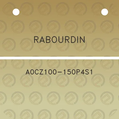 rabourdin-a0cz100-150p4s1