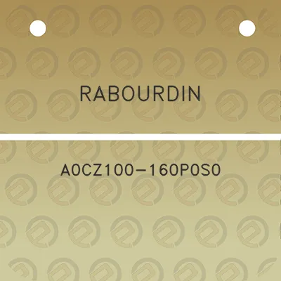 rabourdin-a0cz100-160p0s0