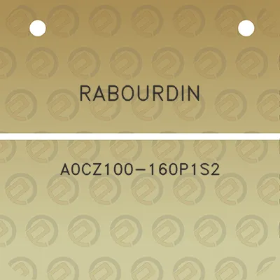 rabourdin-a0cz100-160p1s2