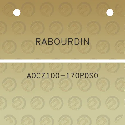 rabourdin-a0cz100-170p0s0