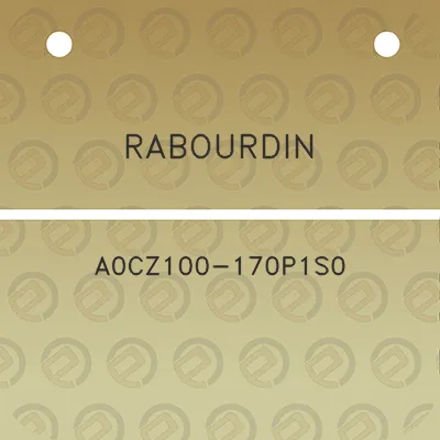 rabourdin-a0cz100-170p1s0