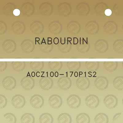 rabourdin-a0cz100-170p1s2