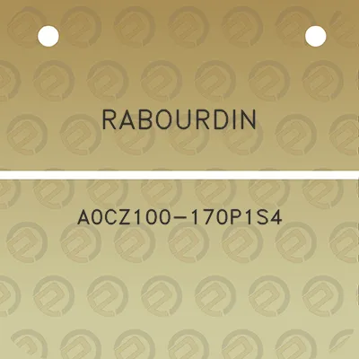 rabourdin-a0cz100-170p1s4