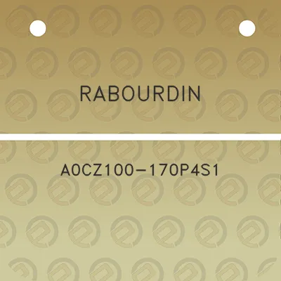 rabourdin-a0cz100-170p4s1