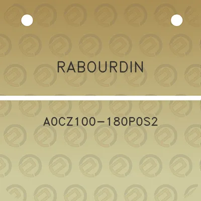 rabourdin-a0cz100-180p0s2