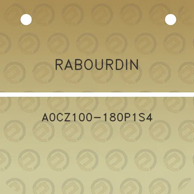 rabourdin-a0cz100-180p1s4