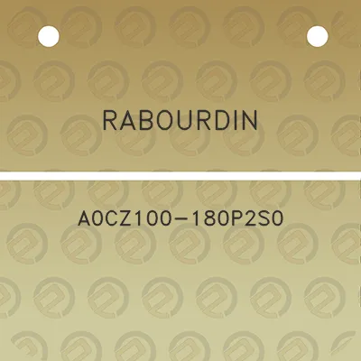 rabourdin-a0cz100-180p2s0