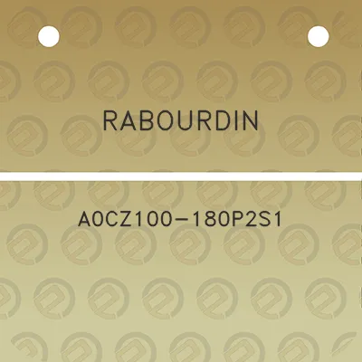 rabourdin-a0cz100-180p2s1