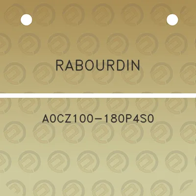 rabourdin-a0cz100-180p4s0