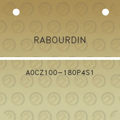 rabourdin-a0cz100-180p4s1