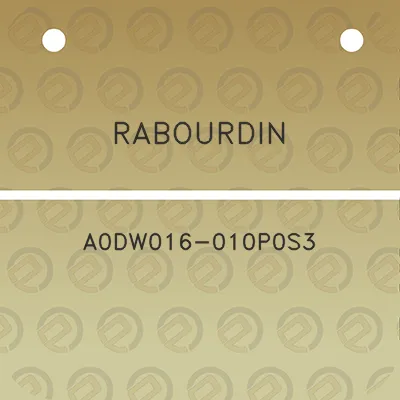 rabourdin-a0dw016-010p0s3