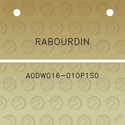 rabourdin-a0dw016-010p1s0