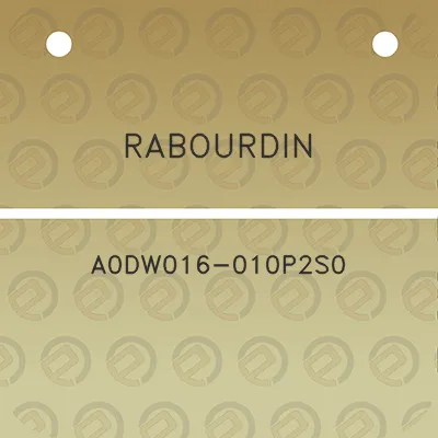 rabourdin-a0dw016-010p2s0