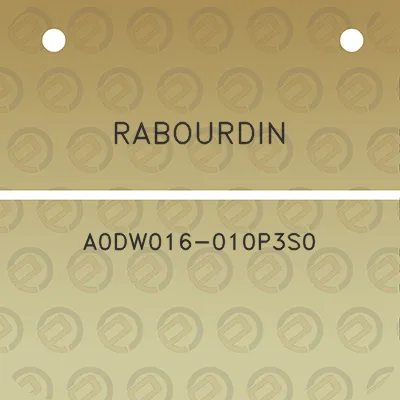 rabourdin-a0dw016-010p3s0