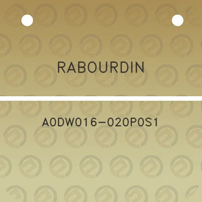 rabourdin-a0dw016-020p0s1