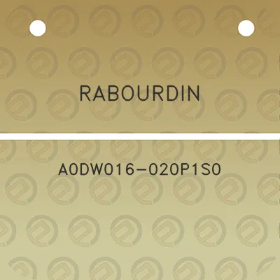 rabourdin-a0dw016-020p1s0