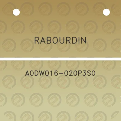 rabourdin-a0dw016-020p3s0