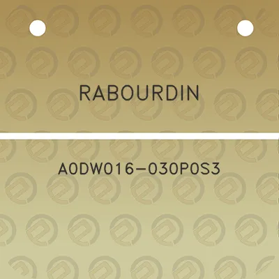 rabourdin-a0dw016-030p0s3