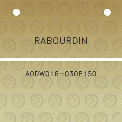 rabourdin-a0dw016-030p1s0