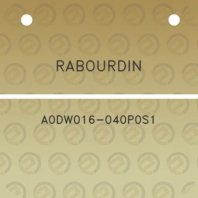 rabourdin-a0dw016-040p0s1