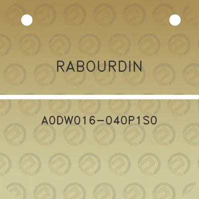 rabourdin-a0dw016-040p1s0