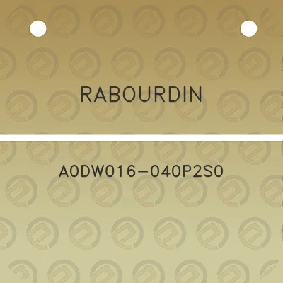 rabourdin-a0dw016-040p2s0