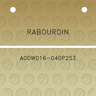 rabourdin-a0dw016-040p2s3