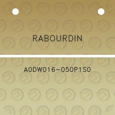 rabourdin-a0dw016-050p1s0