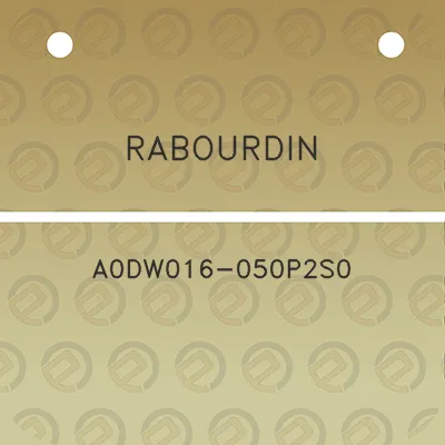 rabourdin-a0dw016-050p2s0