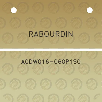 rabourdin-a0dw016-060p1s0