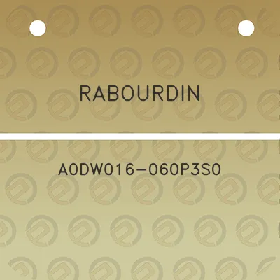 rabourdin-a0dw016-060p3s0