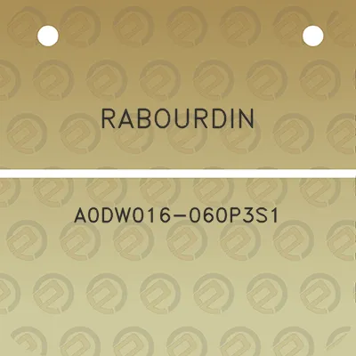 rabourdin-a0dw016-060p3s1