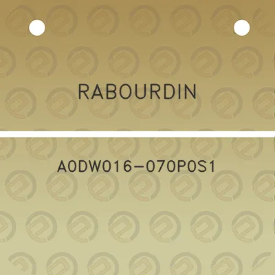 rabourdin-a0dw016-070p0s1