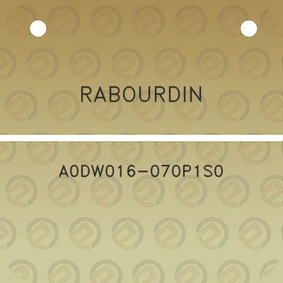 rabourdin-a0dw016-070p1s0