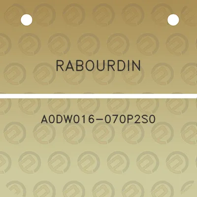 rabourdin-a0dw016-070p2s0