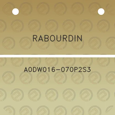 rabourdin-a0dw016-070p2s3