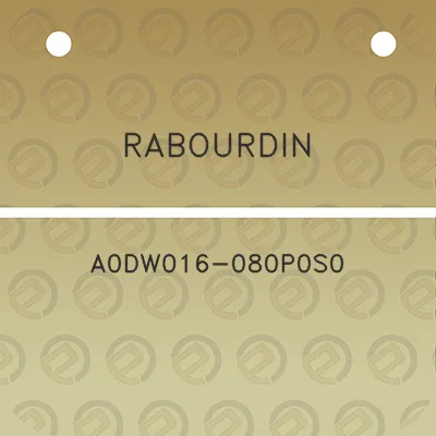 rabourdin-a0dw016-080p0s0