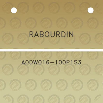 rabourdin-a0dw016-100p1s3