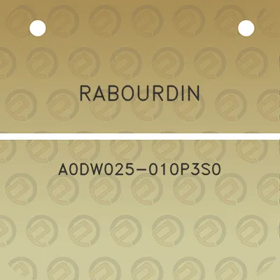 rabourdin-a0dw025-010p3s0