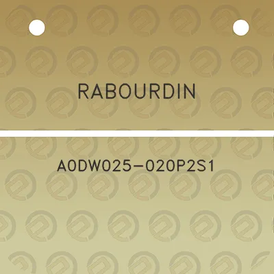 rabourdin-a0dw025-020p2s1