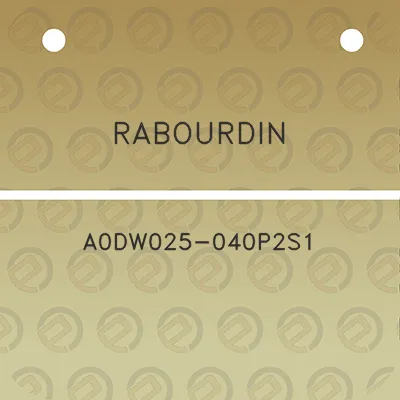 rabourdin-a0dw025-040p2s1