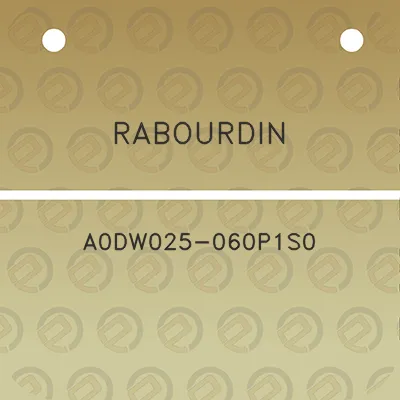 rabourdin-a0dw025-060p1s0