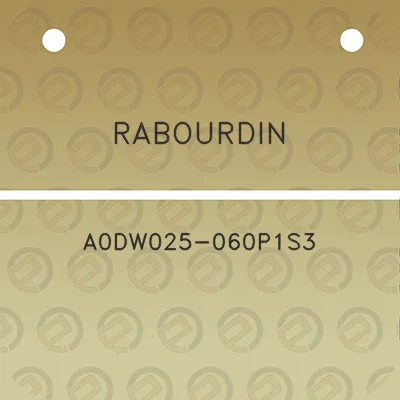 rabourdin-a0dw025-060p1s3