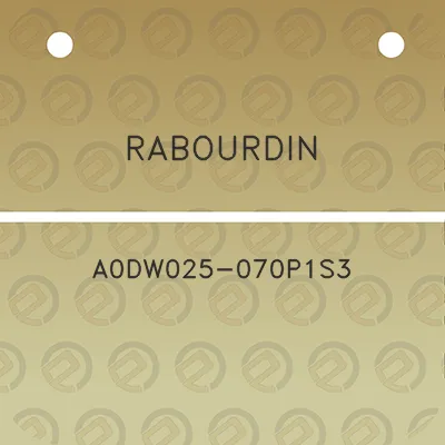 rabourdin-a0dw025-070p1s3