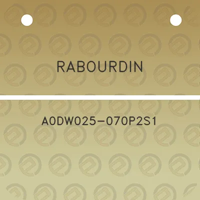 rabourdin-a0dw025-070p2s1